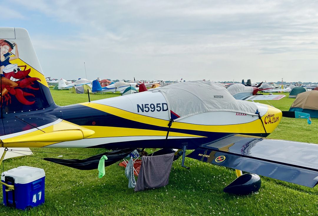 Vans's RV-9A Travel Canopy Cover