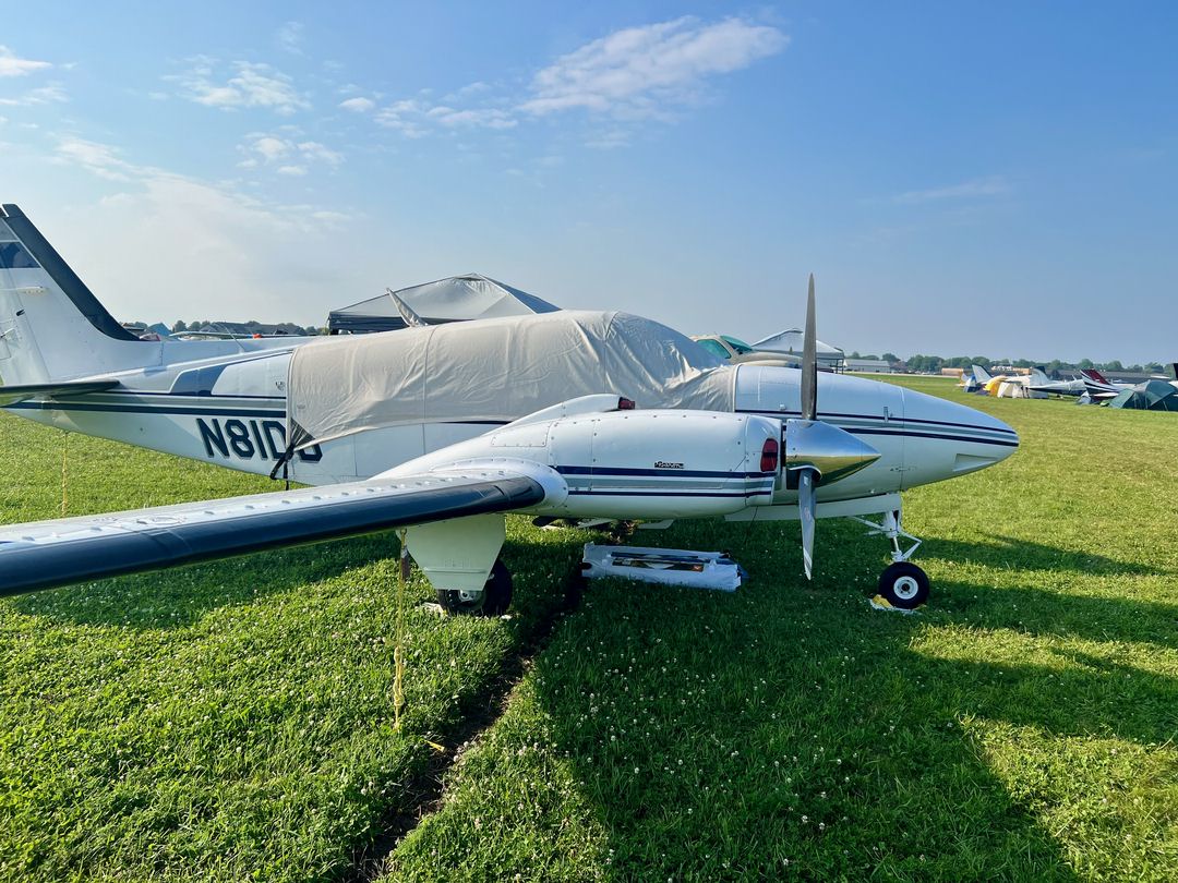 Beech Baron 58 Canopy Cover